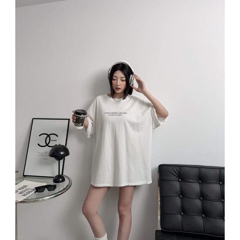 預購- T恤 簡約有型，百搭 不挑人 寬鬆版型  字母T  穿出時尚 慵懶感 黑/白/灰/卡-細節圖3