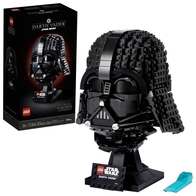 樂高 LEGO 75304 Darth Vader Helmet 黑武士頭盔 星際大戰系列-細節圖3