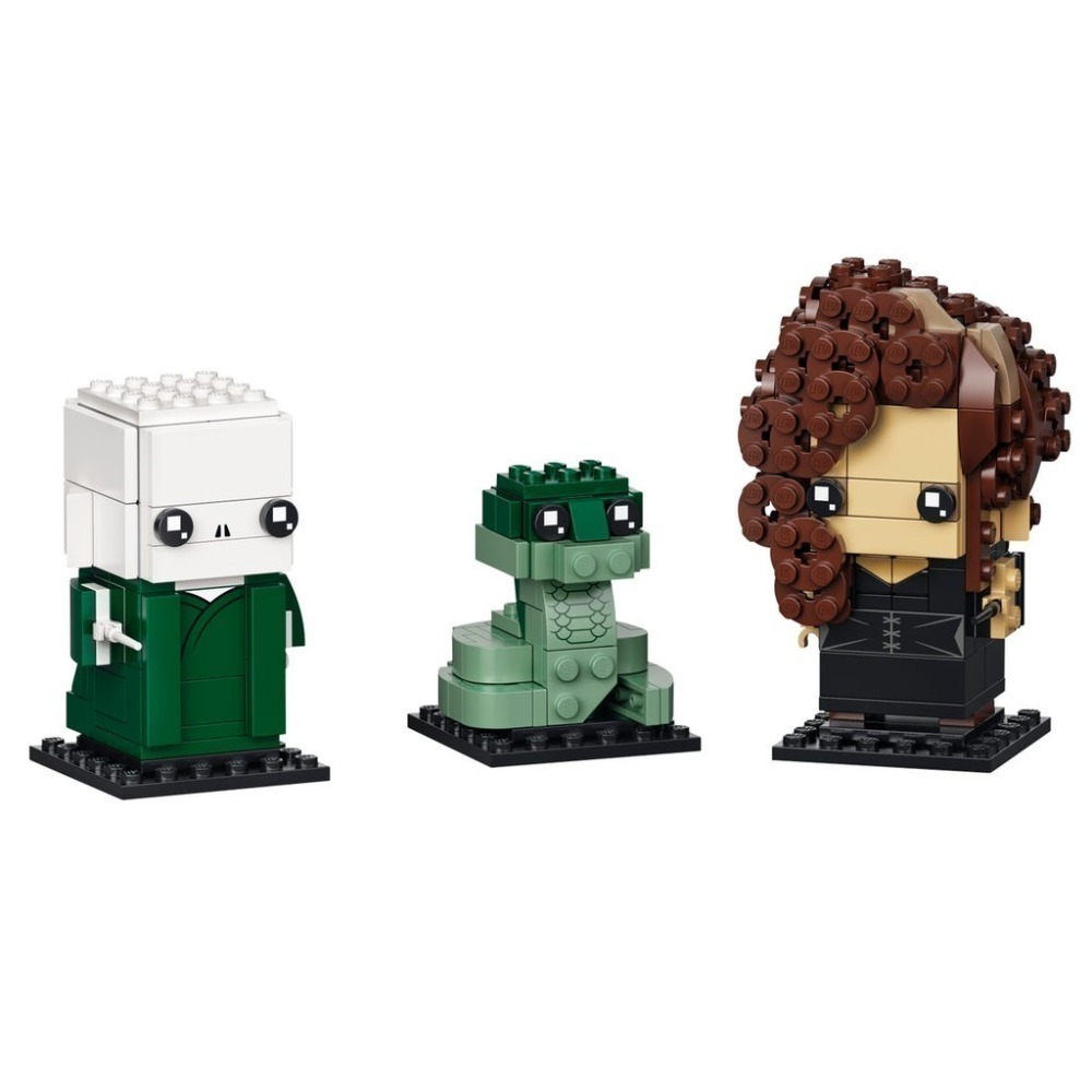 樂高 lego 40496 BRICKHEADZ 佛地魔、納吉尼和貝拉‧雷斯壯 大頭 方頭-細節圖2