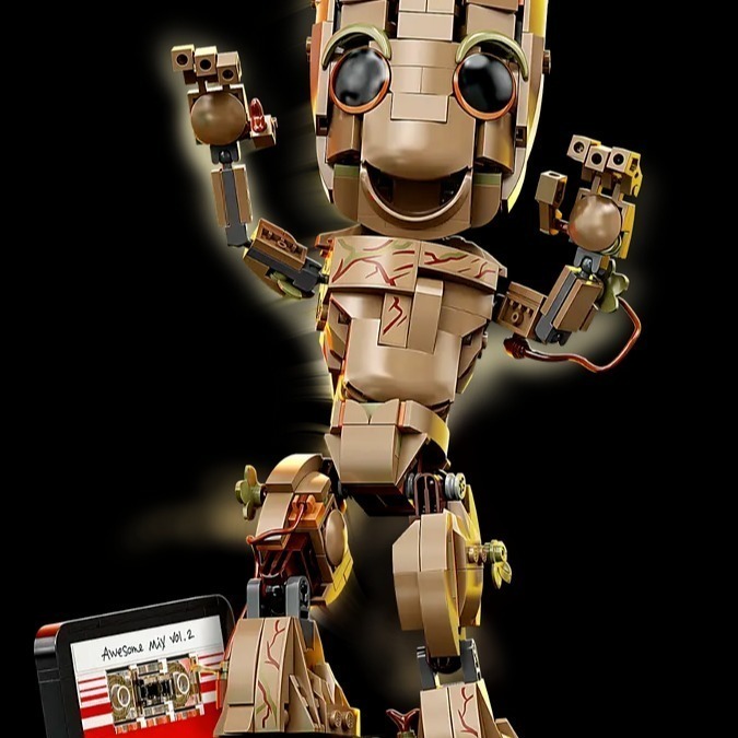 lego 樂高 76217 MARVEL 我是格魯特 I am Groot 漫威-細節圖2