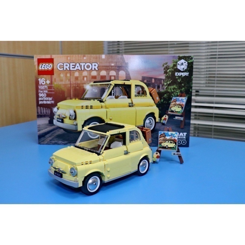 樂高 LEGO 10271 飛雅特 Fiat 500  Creator 創意 擺飾-細節圖3