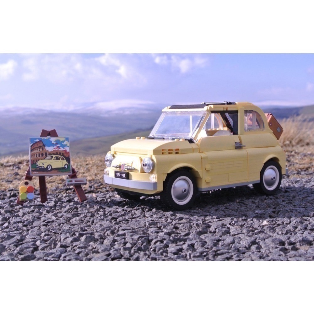 樂高 LEGO 10271 飛雅特 Fiat 500  Creator 創意 擺飾-細節圖4