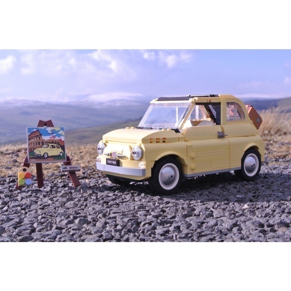樂高 LEGO 10271 飛雅特 Fiat 500  Creator 創意 擺飾-細節圖4