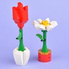 樂高 LEGO 40187 Flower Display 花 玫瑰花 鬱金香 花藝-細節圖3