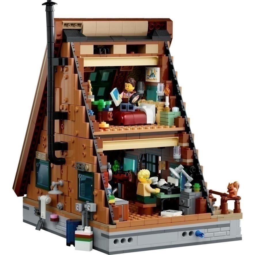 LEGO 樂高 21338 A字形小屋  A-Frame Cabin IDEAS 系列-細節圖4