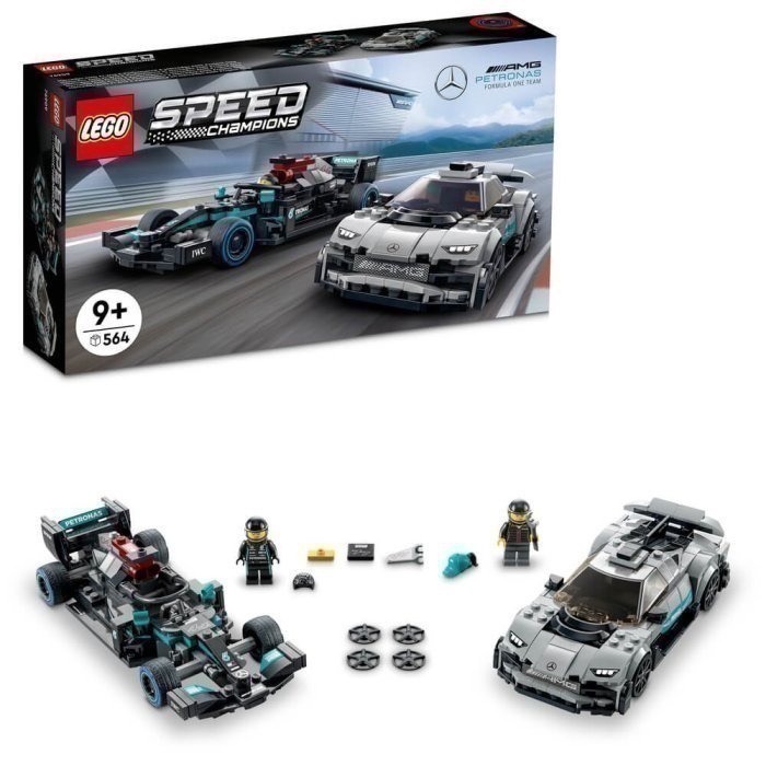 樂高 lego 76909 Mercedes-AMG F1 W12/ projet One 賓士-細節圖3