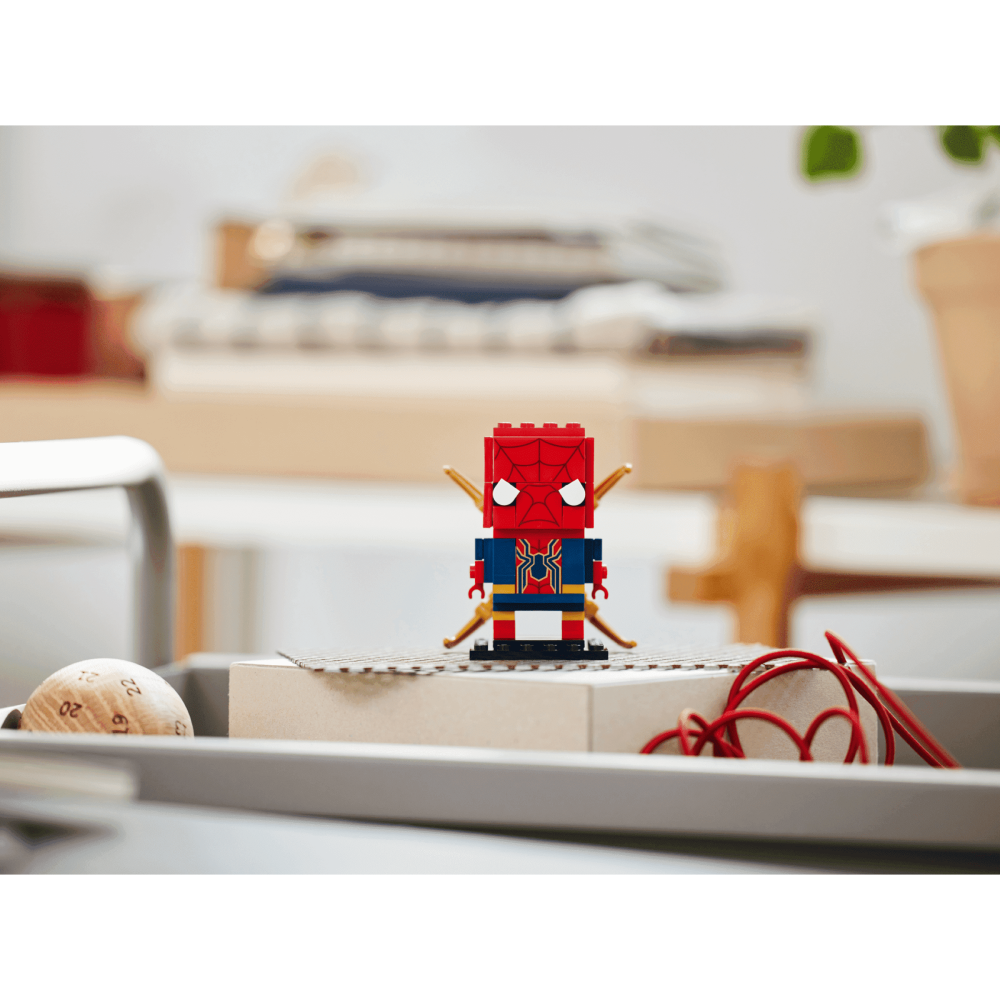 LEGO樂高 40670 Iron Spider-Man 鋼鐵蜘蛛人 大頭-細節圖3