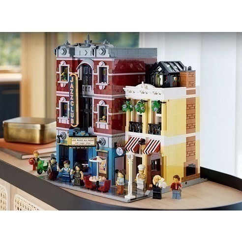 LEGO 10312 爵士俱樂部Jazz Club ICONS 街景-細節圖3