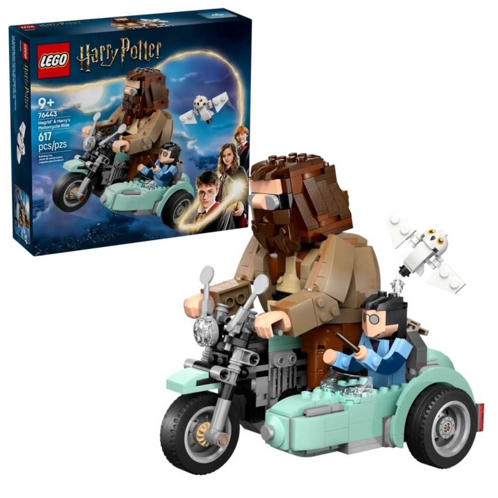LEGO 樂高 76443 海格和哈利的摩托車之旅 Hagrid™ & Harry HARRY POTTER-細節圖3