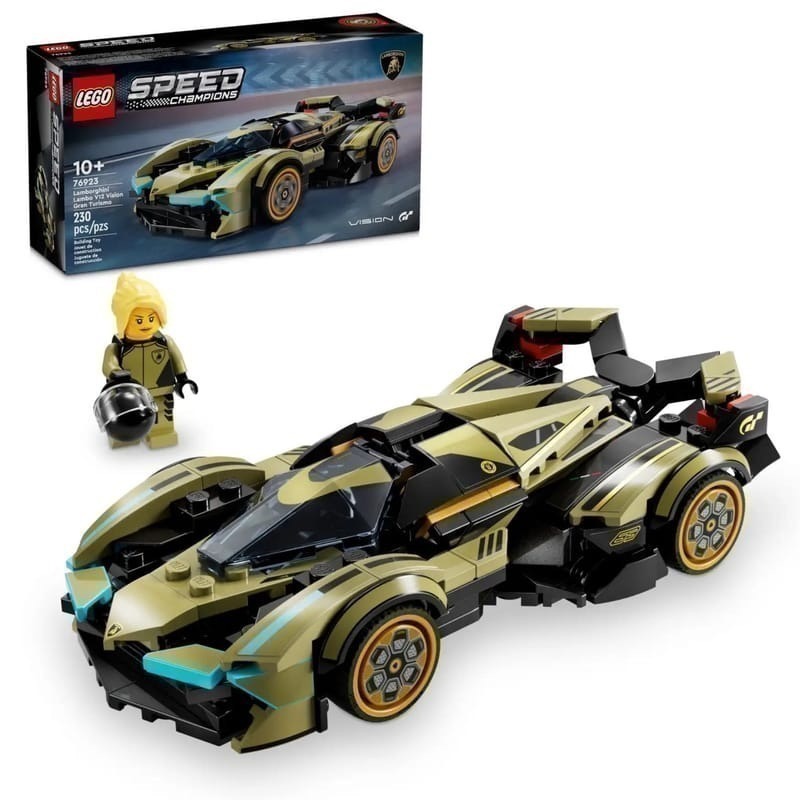 樂高 lego 76923 藍寶堅尼Lambo V12 Vision GT Speed-細節圖2