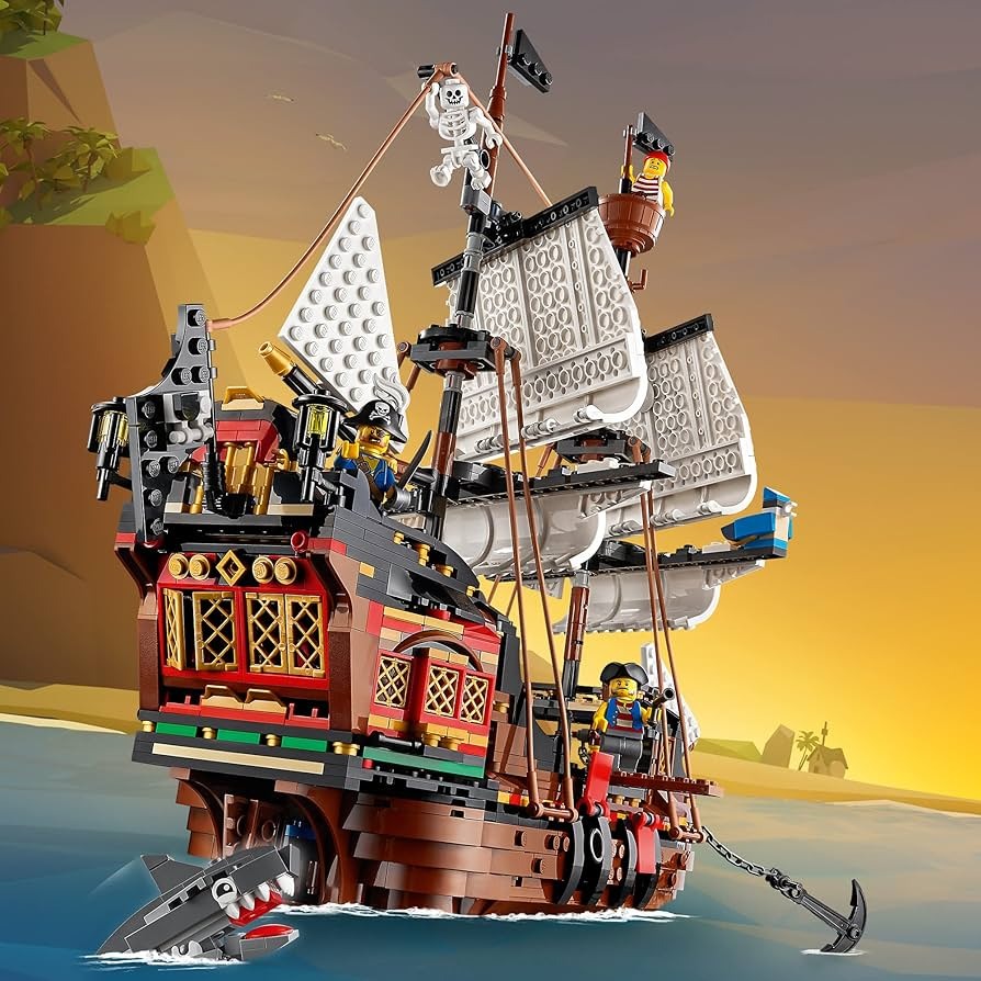 樂高 Lego 31109 海盜船  三合一 創意 Creator-細節圖3