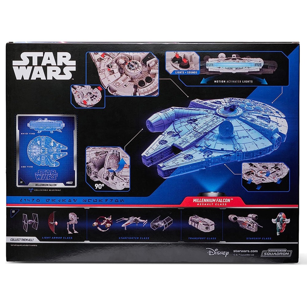 【WWG玩玩具獨家代理】星際大戰 STAR WARS 微縮系列 Micro Galaxy Squadron 千年鷹-細節圖8