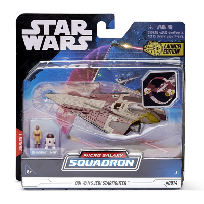 【WWG玩玩具獨家代理】星際大戰 STAR WARS 微縮系列 Micro Galaxy Squadron歐比王絕地戰機