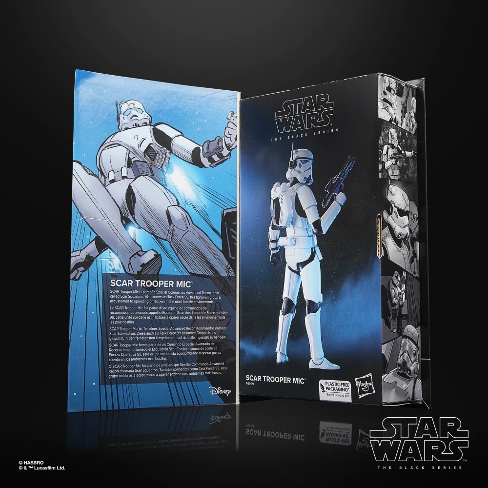 星際大戰 STAR WARS 黑標6吋 漫畫系列 Scar trooper mic-細節圖3