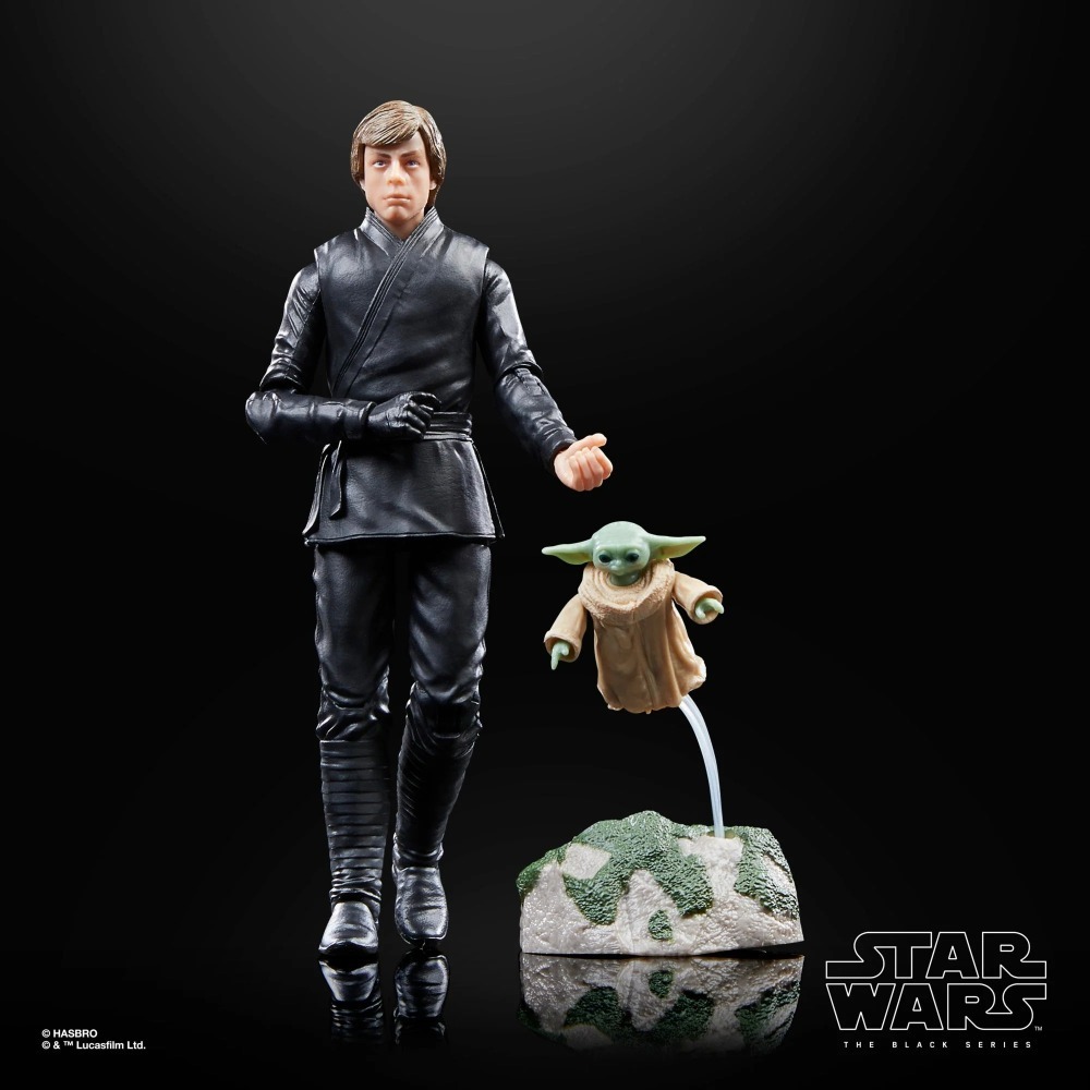 星際大戰 STAR WARS 黑標6吋  波巴費特之書 Luke Skywalker & Grogu-細節圖7