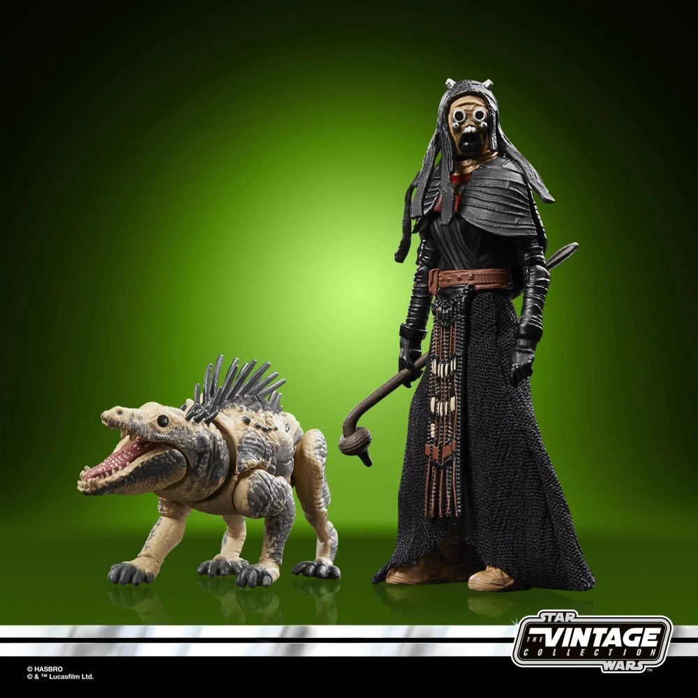 星際大戰 STAR WARS TVC3.75吋  波巴費特之書 Tusken Warrior & Massiff-細節圖3