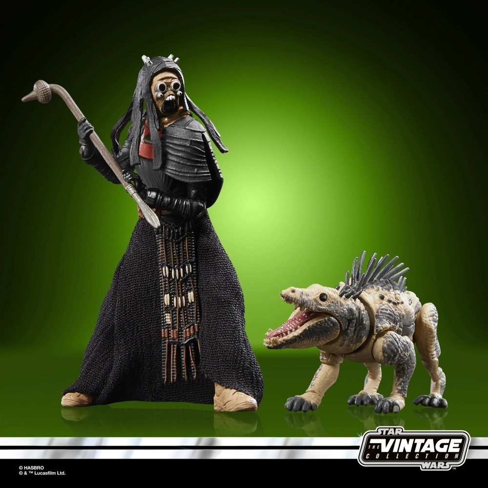 星際大戰 STAR WARS TVC3.75吋  波巴費特之書 Tusken Warrior & Massiff-細節圖4