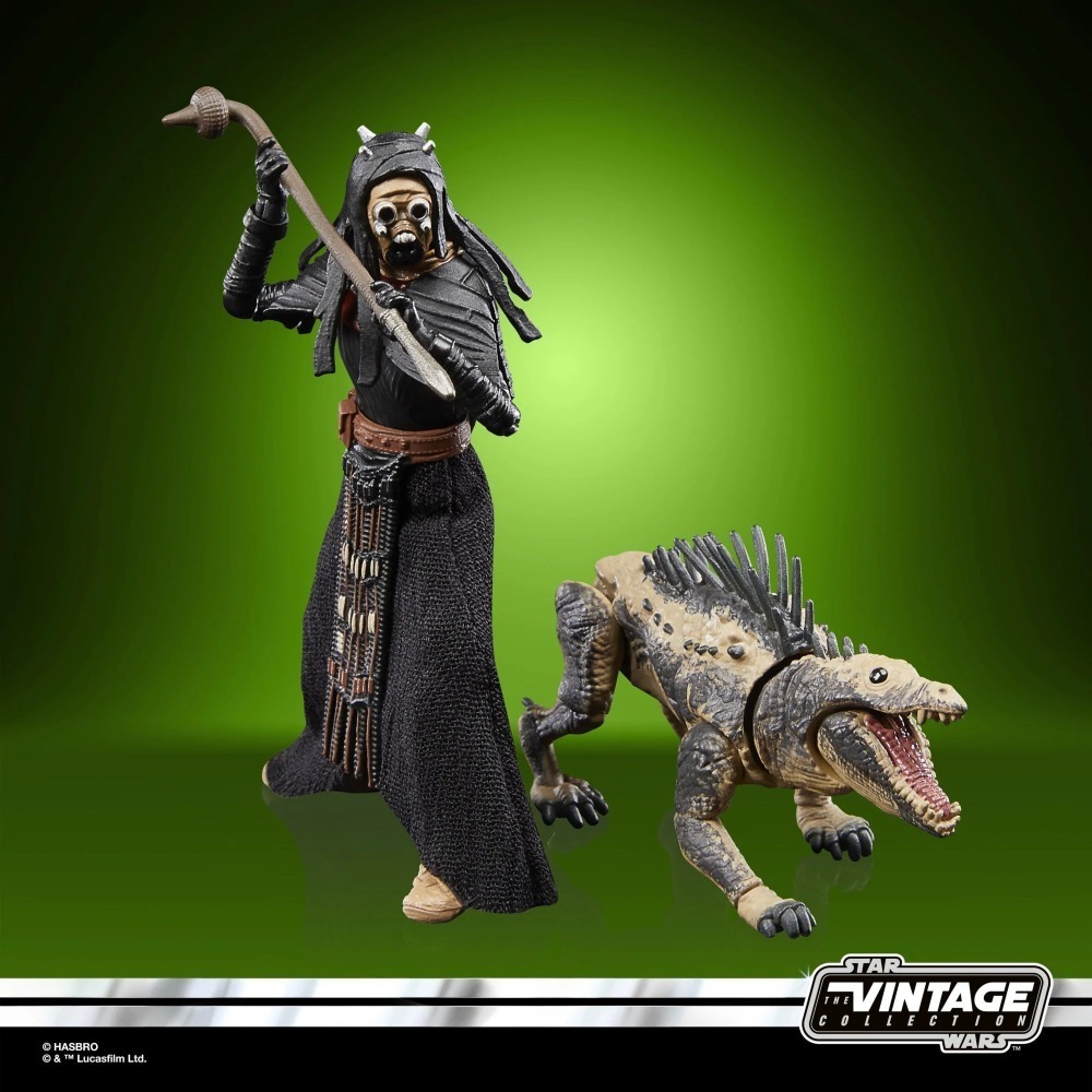 星際大戰 STAR WARS TVC3.75吋  波巴費特之書 Tusken Warrior & Massiff-細節圖5