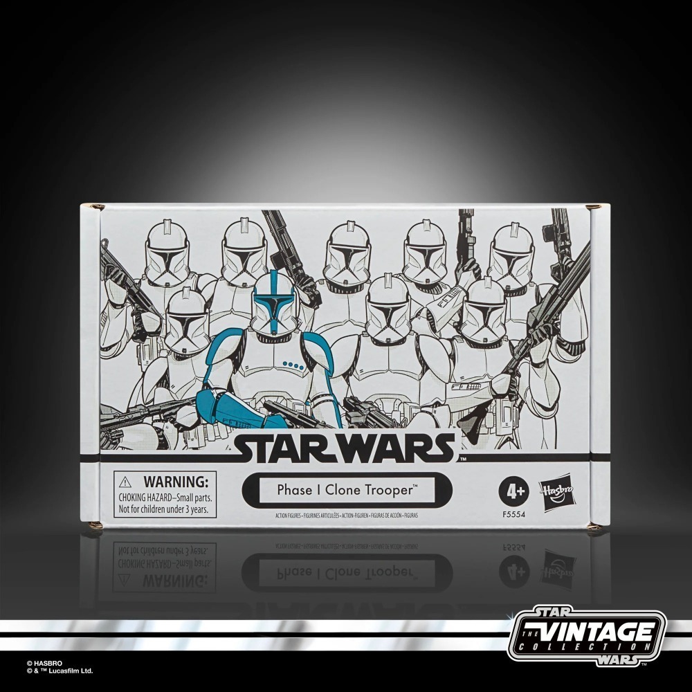 星際大戰 STAR WARS TVC3.75 Phase 1 Clone Trooper 徵兵四人包-細節圖2