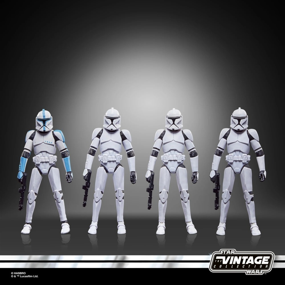 星際大戰 STAR WARS TVC3.75 Phase 1 Clone Trooper 徵兵四人包-細節圖6