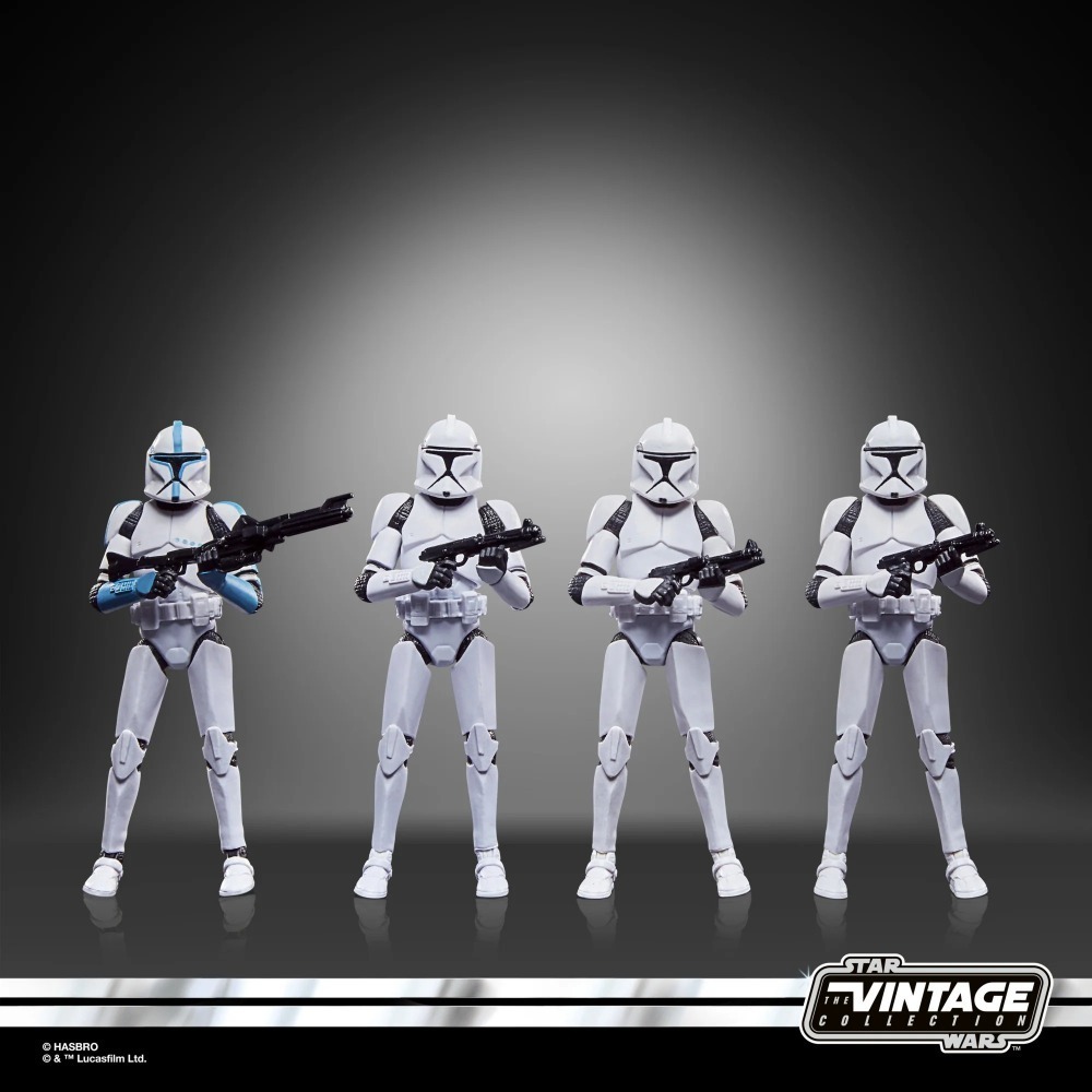星際大戰 STAR WARS TVC3.75 Phase 1 Clone Trooper 徵兵四人包-細節圖7