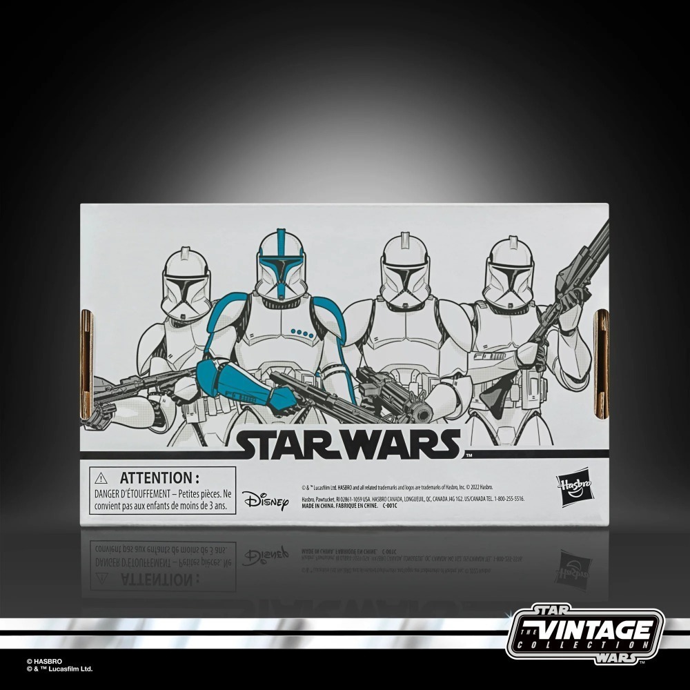 星際大戰 STAR WARS TVC3.75 Phase 1 Clone Trooper 徵兵四人包-細節圖8