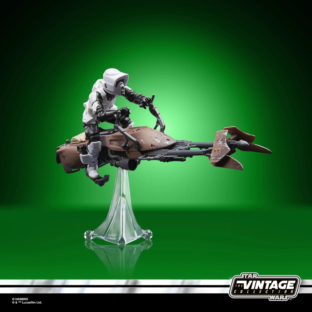 星際大戰 STAR WARS TVC3.75吋 絕地大反攻 Speeder Bike & Scout Trooper-細節圖2