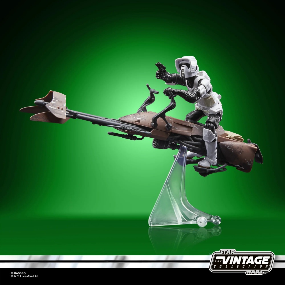 星際大戰 STAR WARS TVC3.75吋 絕地大反攻 Speeder Bike & Scout Trooper-細節圖4