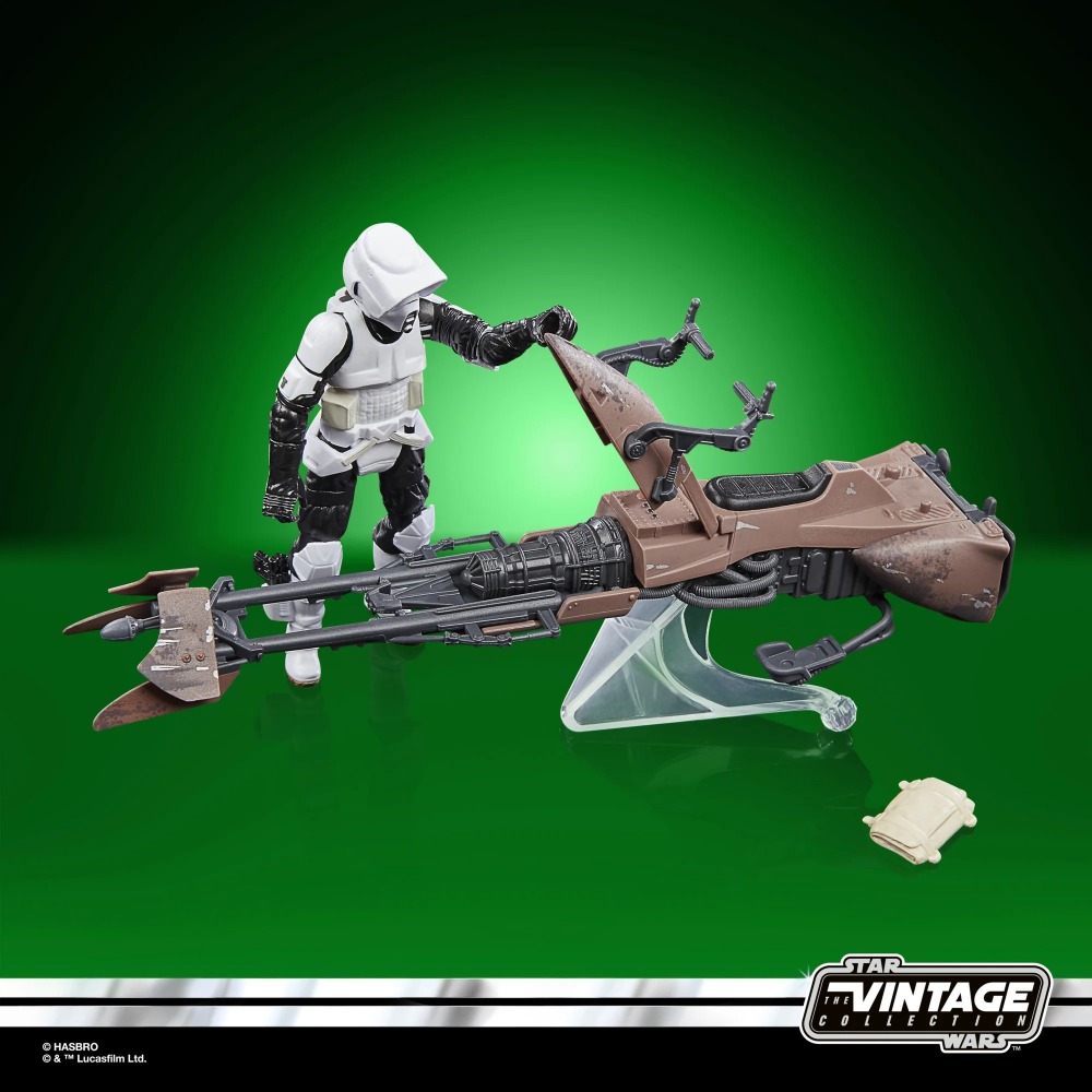 星際大戰 STAR WARS TVC3.75吋 絕地大反攻 Speeder Bike & Scout Trooper-細節圖6