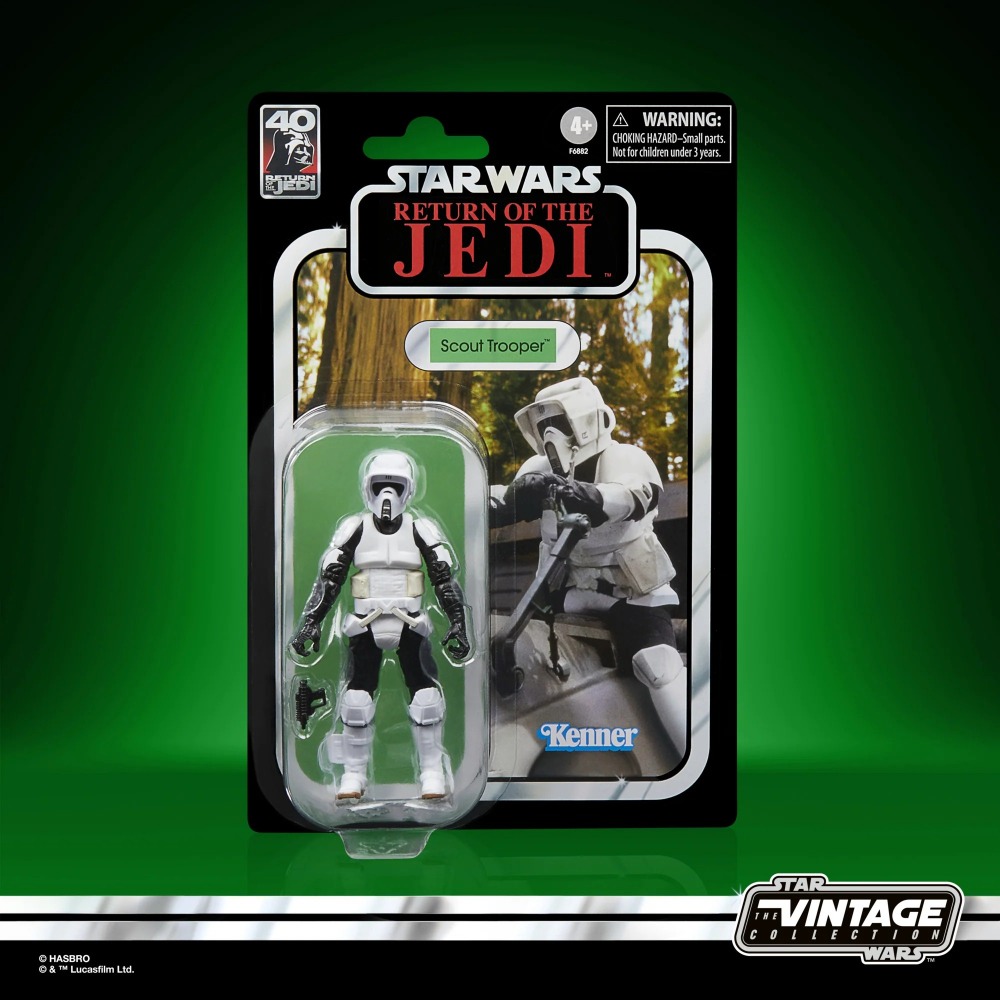 星際大戰 STAR WARS TVC3.75吋 絕地大反攻 Speeder Bike & Scout Trooper-細節圖11