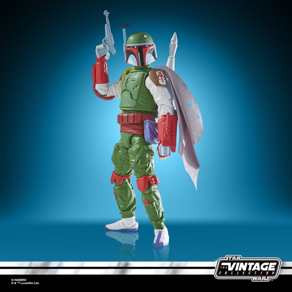 星際大戰 STAR WARS TVC3.75吋 帝國大反擊 Boba Fett (VintageComic Art)-細節圖2