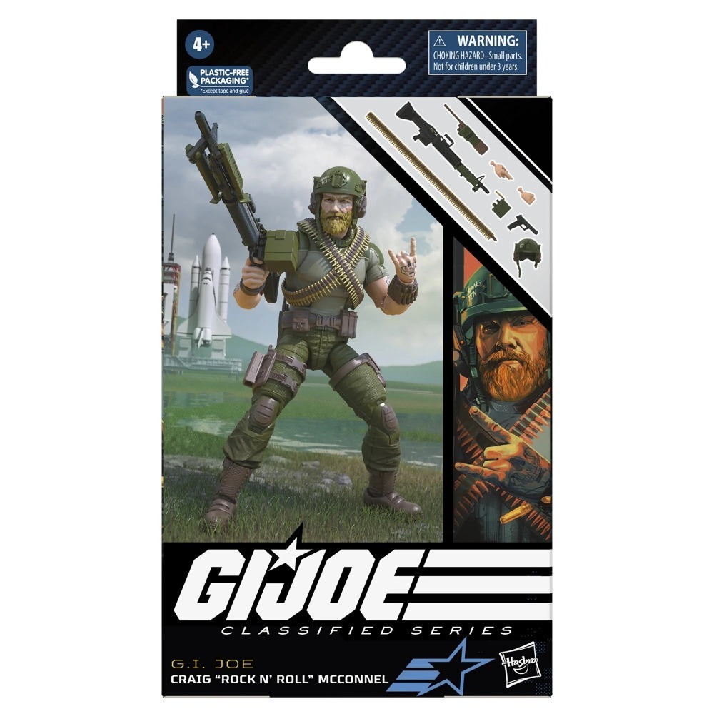 G.I. Joe 6吋 特種部隊系列 Craig “Rock ‘N Roll” McConnel, 71-細節圖2