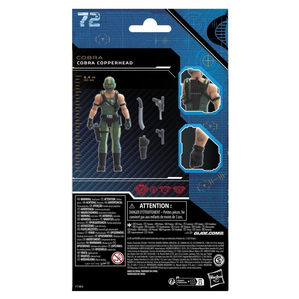 G.I. Joe 6吋 特種部隊系列 Cobra Copperhead, 72-細節圖4