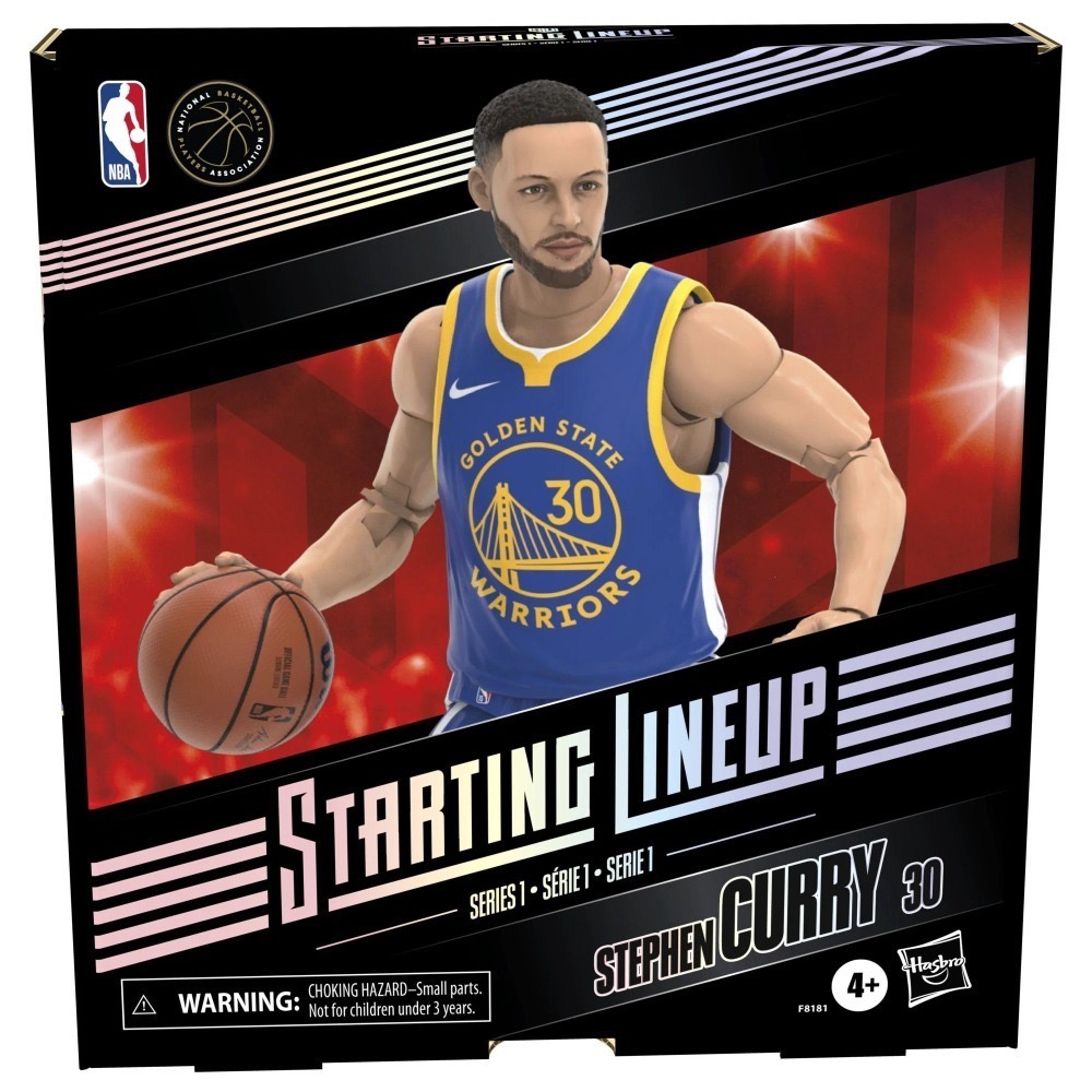 NBA 6吋 Starting Lineup Stephen Curry-細節圖10