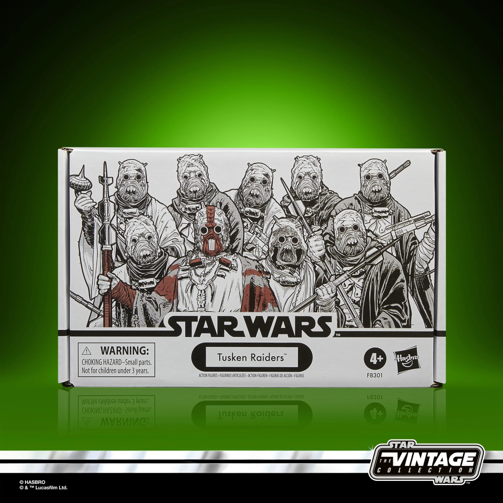 星際大戰 STAR WARS TVC3.75 Tusken Raiders 4-PACK 沙人四人包-細節圖2
