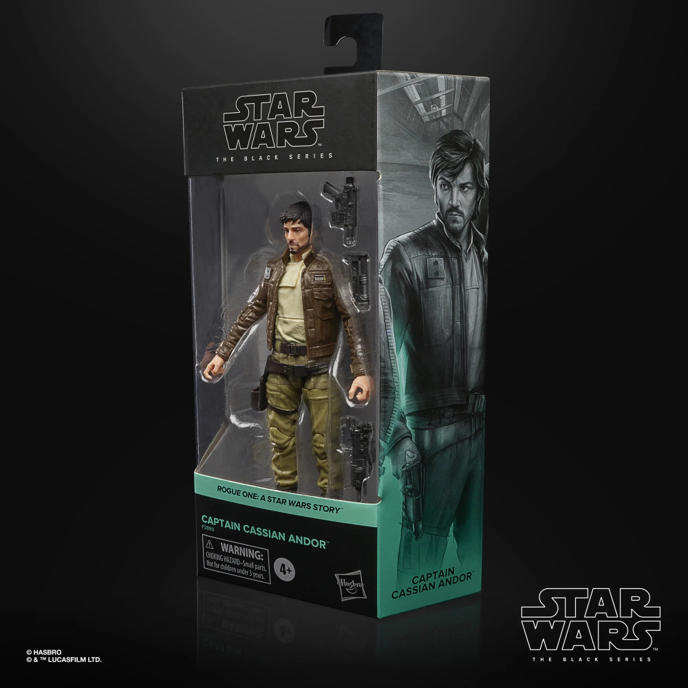 星際大戰 STAR WARS 黑標6吋 俠盜一號 Rogue One Captain Cassian Andor-細節圖2