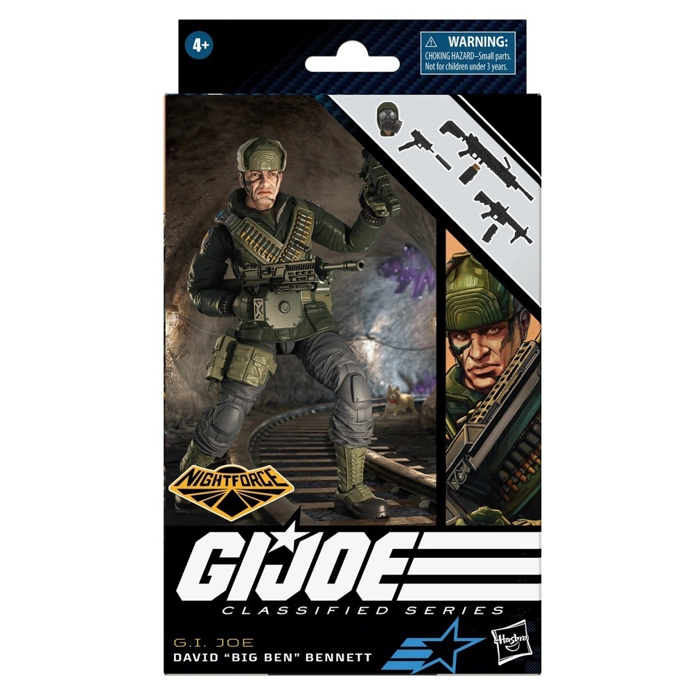 G.I. Joe 6吋 特種部隊系列  Nightforce David “Big Ben” Bennett , 77-細節圖2