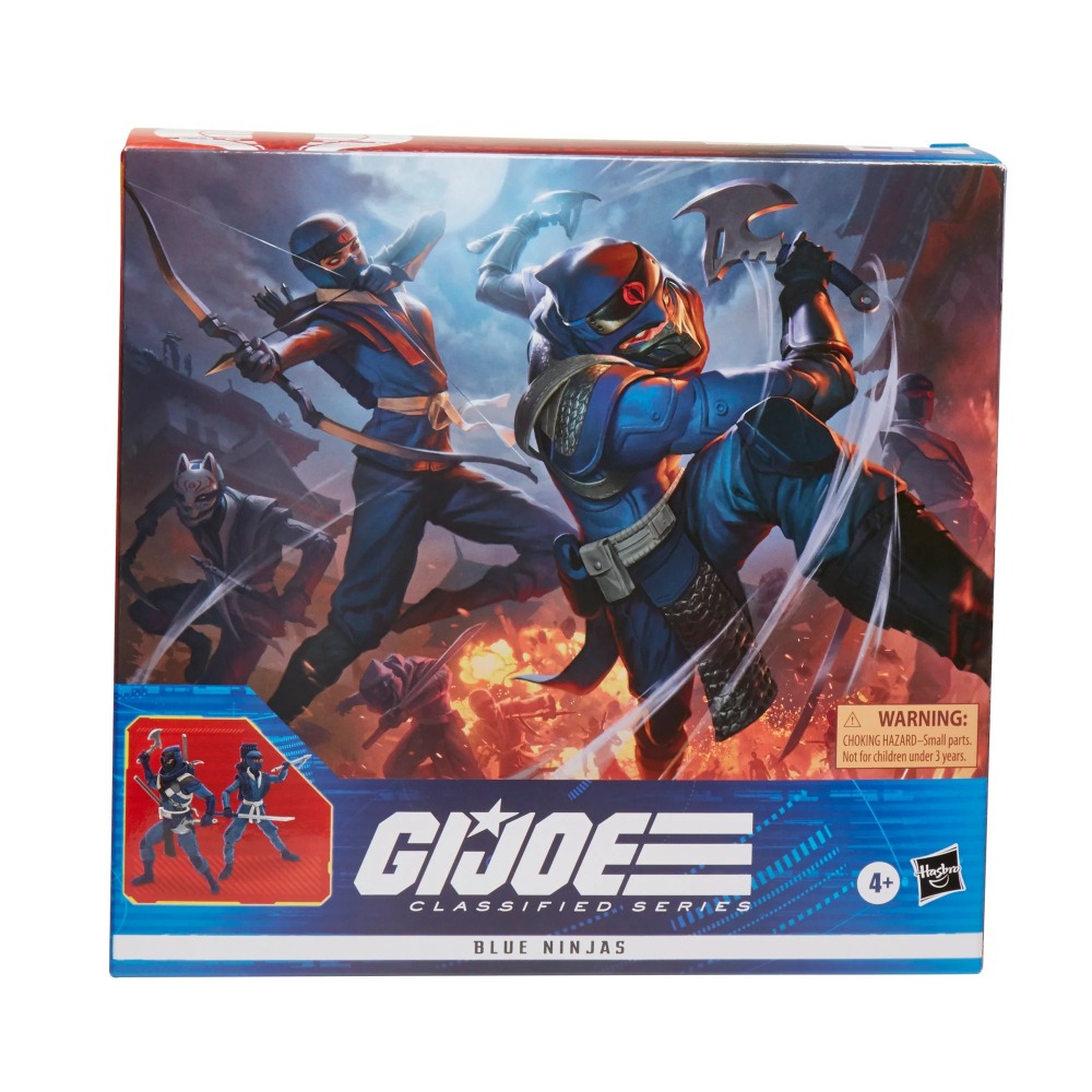 G.I. Joe 6吋 特種部隊系列 Blue Ninjas Action Figure 2 Pack , 51-細節圖7
