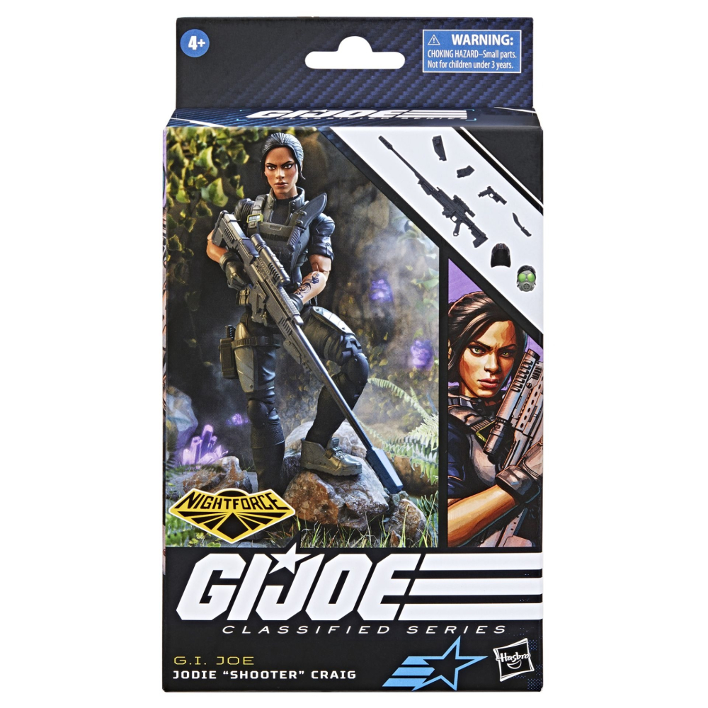 G.I. Joe 6吋 特種部隊系列 Nightforce Jodie ＂Shooter＂ Craig﹐90-細節圖2