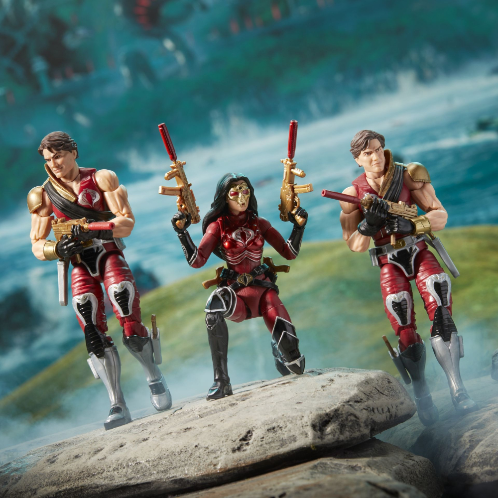 G.I. Joe 6吋 特種部隊系列 Crimson Strike Team:Baroness,Tomax,& X,82-細節圖2