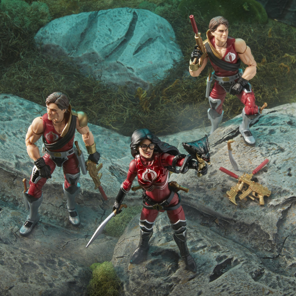 G.I. Joe 6吋 特種部隊系列 Crimson Strike Team:Baroness,Tomax,& X,82-細節圖3