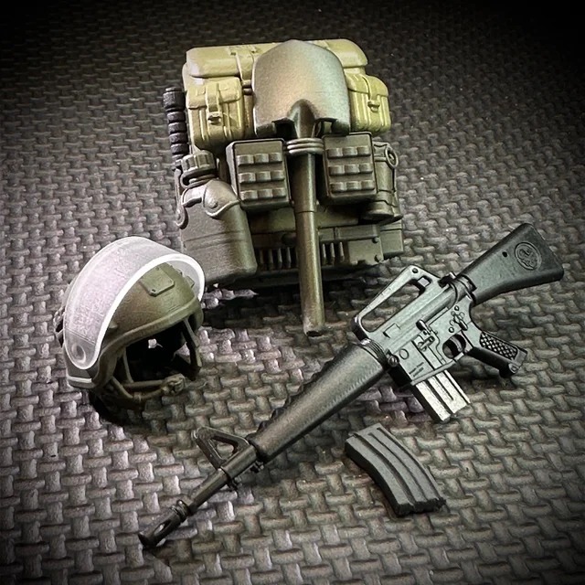 Grid Iron Studio 1:12  INFANTRY LOADOUT 國外代購6吋配件包-細節圖2