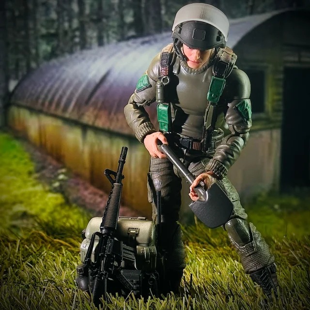 Grid Iron Studio 1:12  INFANTRY LOADOUT 國外代購6吋配件包-細節圖4