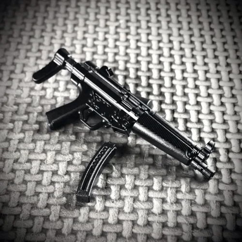 Grid Iron Studio 1:12 MP5 Submachine-Gun 國外代購6吋衝鋒槍