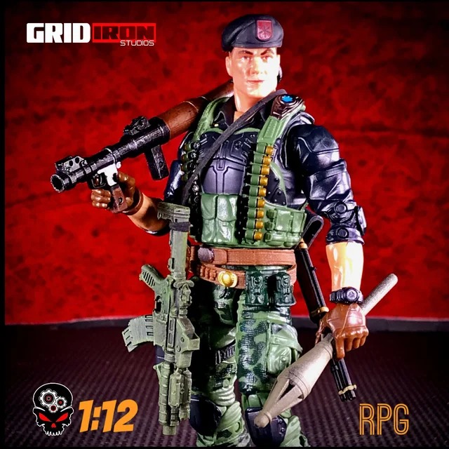 Grid Iron Studio 1:12  RPG Replica 國外代購6吋火箭炮-細節圖2