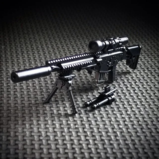 Grid Iron Studio 1:12  SCAR Sniper Rifle 國外代購6吋 SCAR狙擊步槍-細節圖2