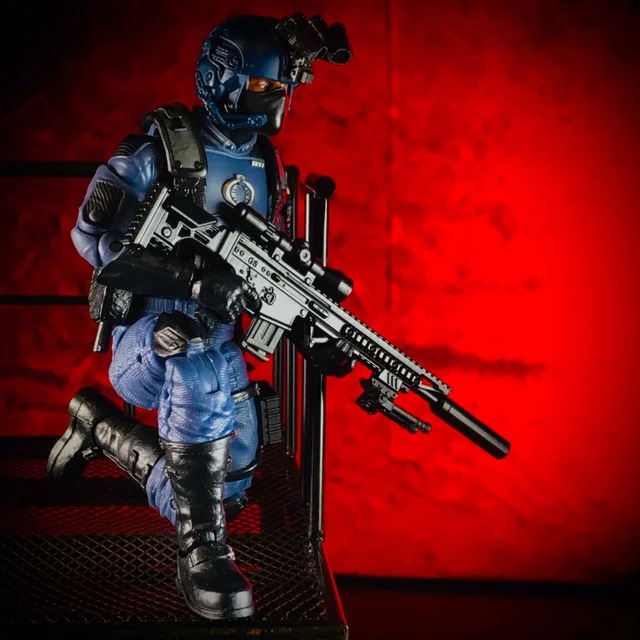 Grid Iron Studio 1:12  SCAR Sniper Rifle 國外代購6吋 SCAR狙擊步槍-細節圖3