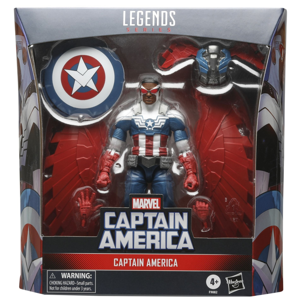 漫威 Marvel ML6吋 美國隊長 獵鷹 Captain America-細節圖9