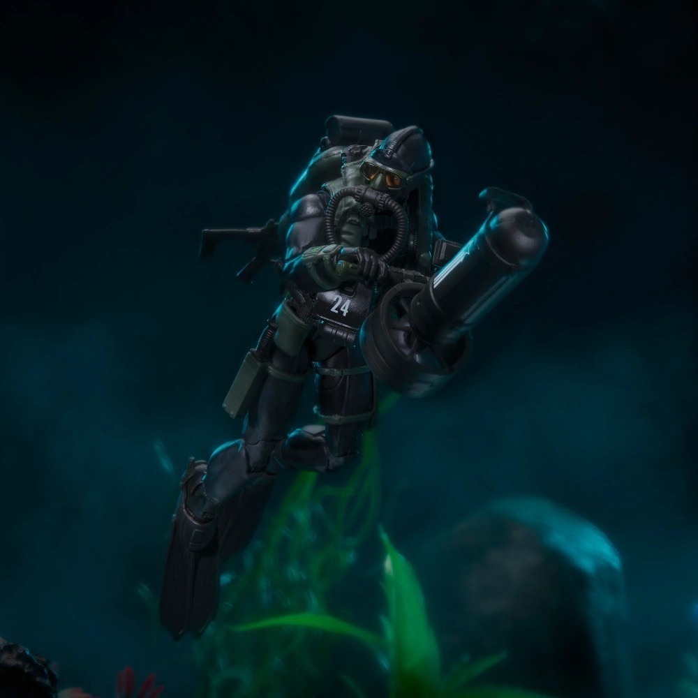 G.I. Joe 6吋 特種部隊系列 60周年 Sailor-Recon Diver 偵查蛙人-細節圖2