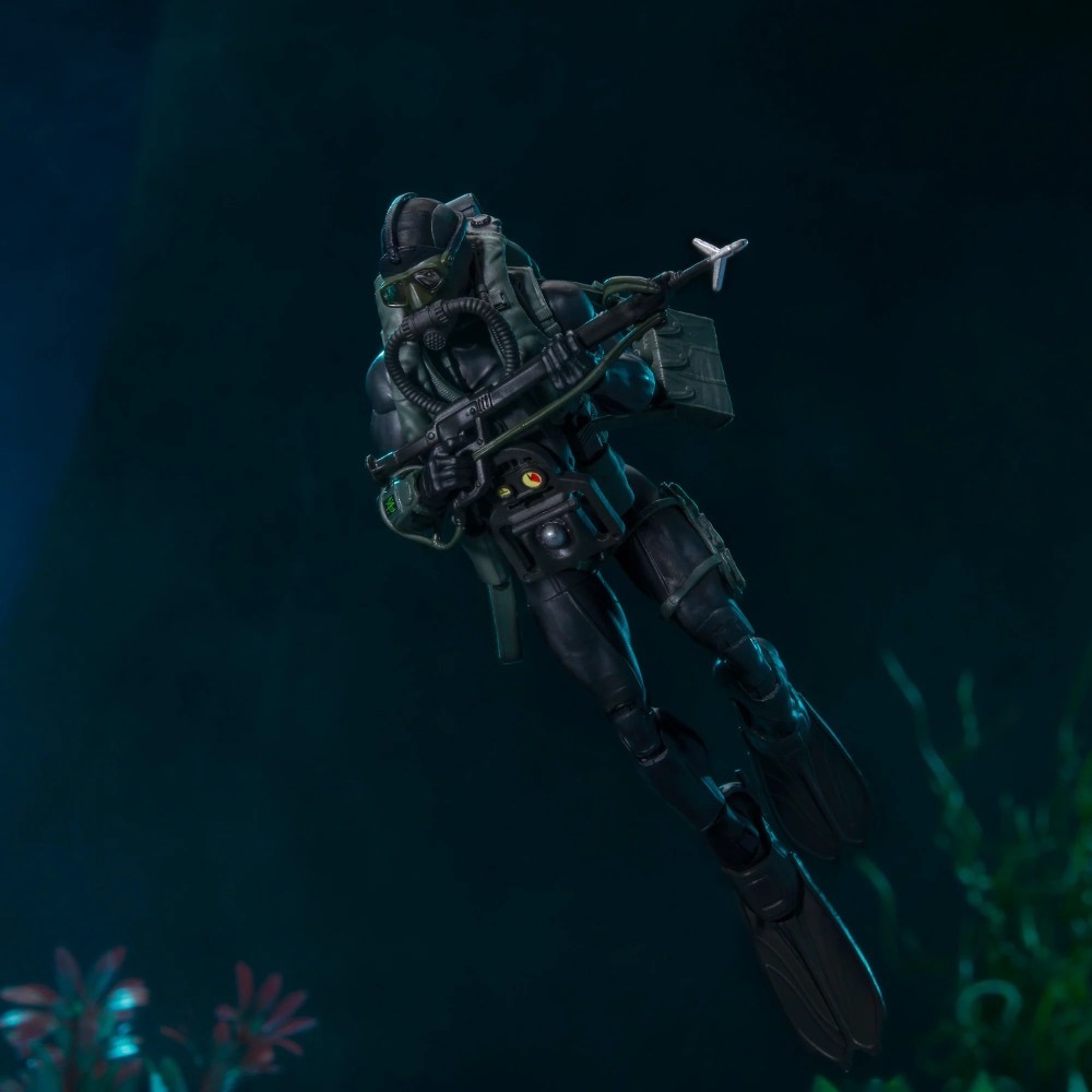 G.I. Joe 6吋 特種部隊系列 60周年 Sailor-Recon Diver 偵查蛙人-細節圖3